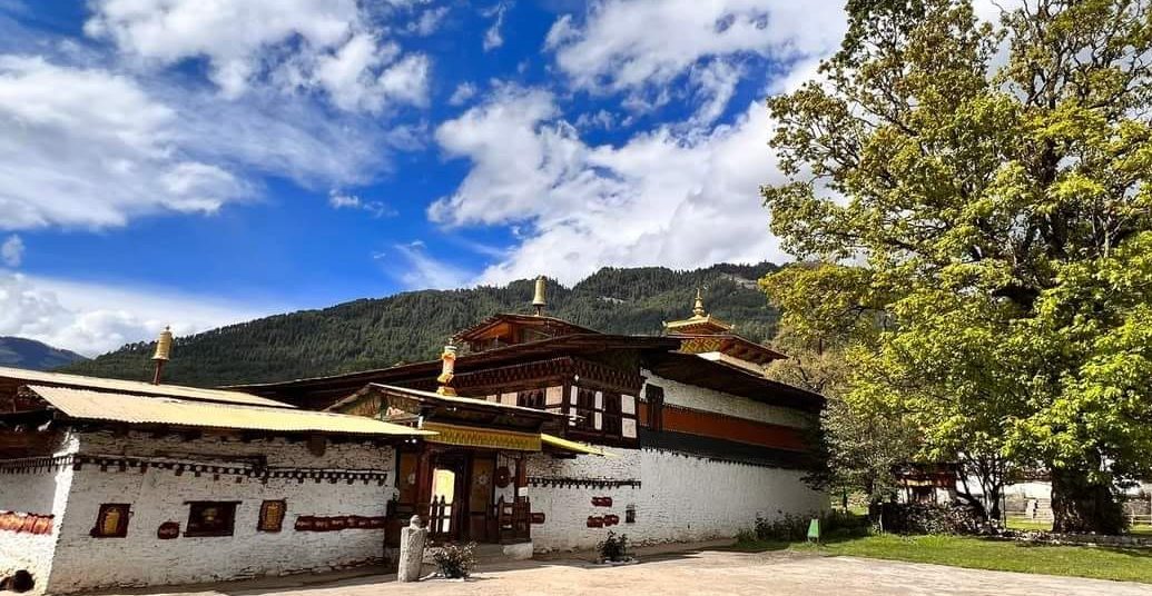 Tamshing Lhakhang, one of Bhutan's oldest Buddhist temples in Bumthang, founded by the great treasure revealer Pema Lingpa.
